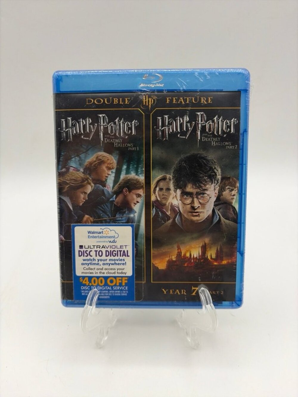Harry Potter And The Deathly Hallows Part 1 & 2: Year 7 (Blu-ray) New Sealed